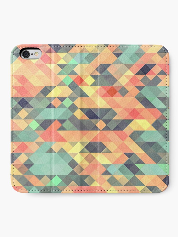 Alternate view of Abstract Geometry iPhone Wallet