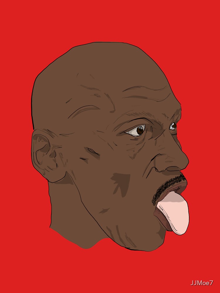 michael jordan tongue