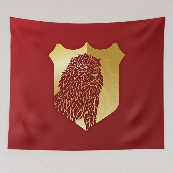 Item preview, House Lion Shield Crest designed and sold by polliadesign.
