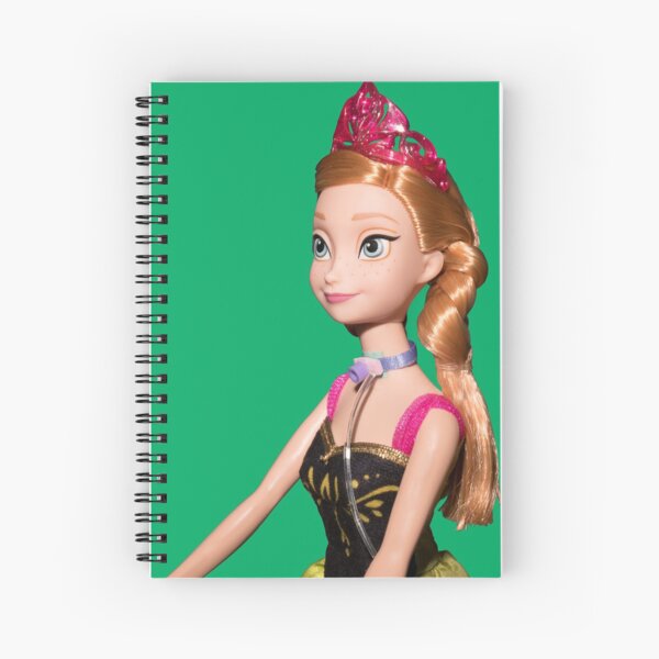 Princess Doll with Trach Tube Spiral Notebook