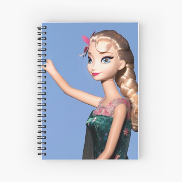 Princess Doll with Limb Difference Spiral Notebook