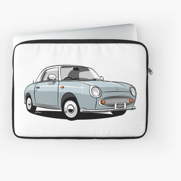 Nissan Figaro - pale aqua Laptop Sleeve