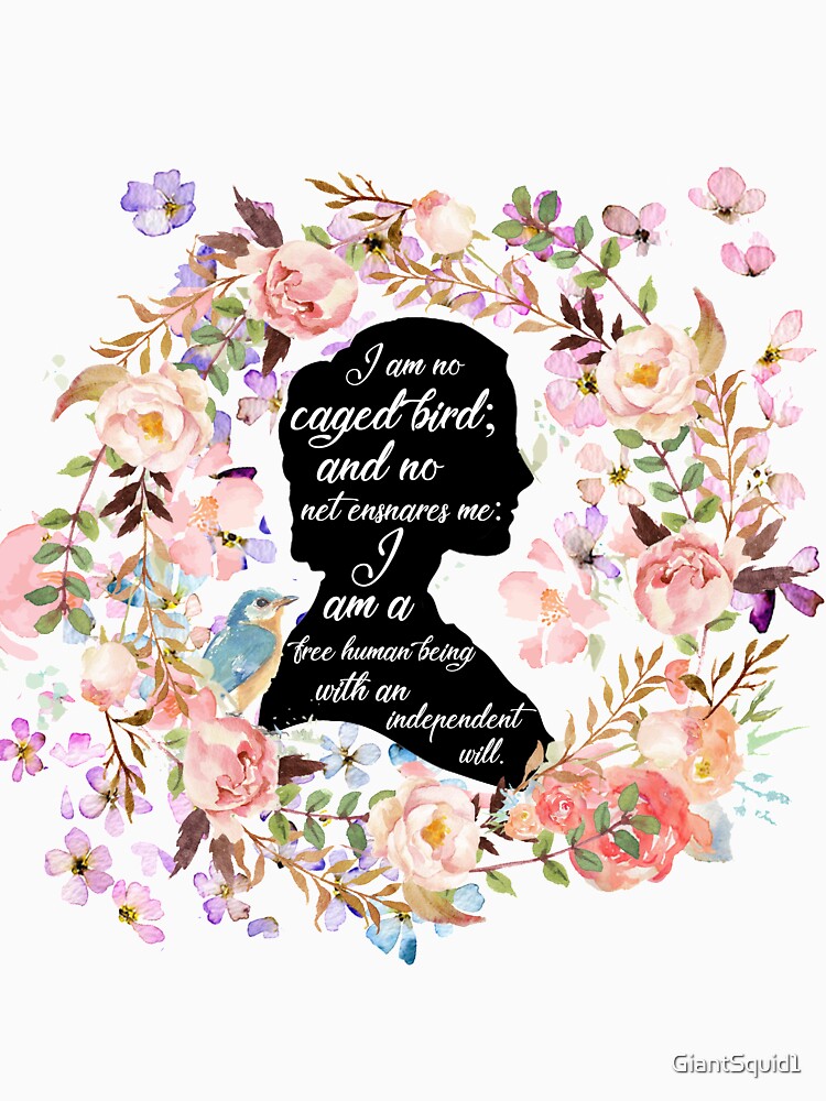 "Jane Eyre Quote" Tshirt for Sale by GiantSquid1 Redbubble jane