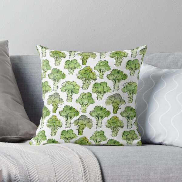 Broccoli - Formal Throw Pillow