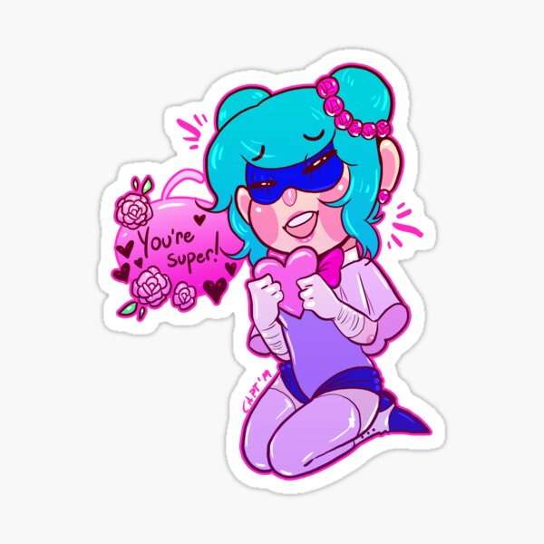 Valentine Rose Sticker