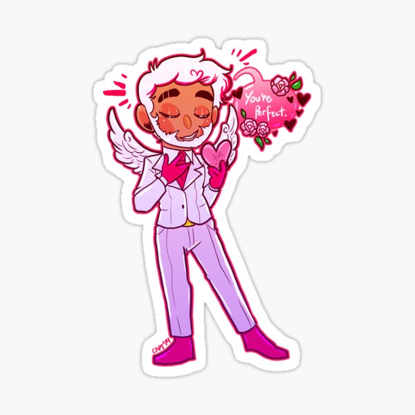 Valentine Cupid Sticker