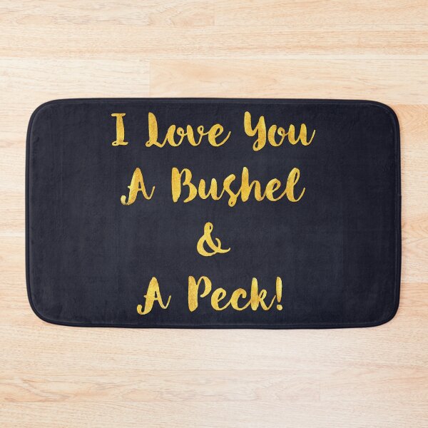 Item preview, I love you a bushel and a peck sentiment art designed and sold by Glimmersmith.