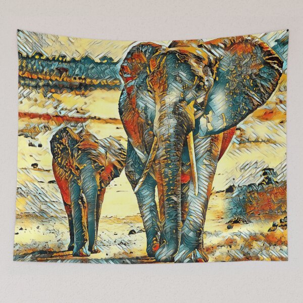 Item preview, Animal Art Elephant 002 designed and sold by JAMFoto.