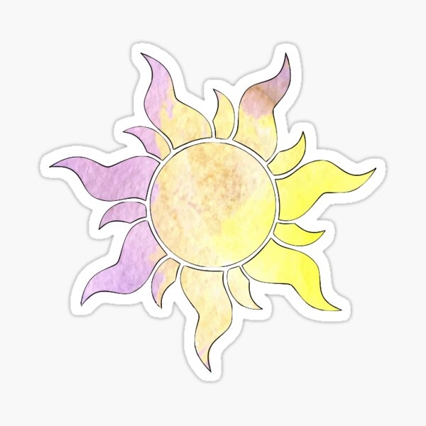Item preview, Watercolor Tangled Sun designed and sold by Designs By S&C.