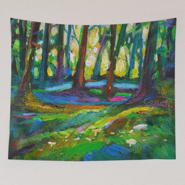 Item preview, Colorful FANTASY FOREST by Robert Phelps designed and sold by RobertPhelpsArt.