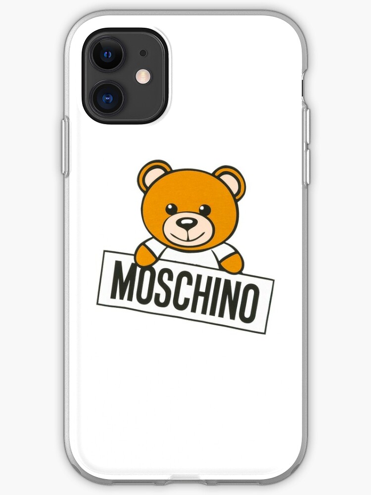 Moschino Bear Phone Case Iphone Case Cover By Brokeboi Redbubble