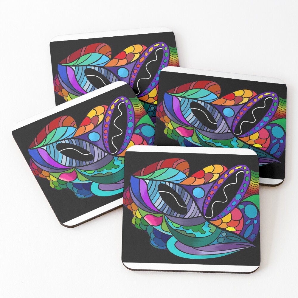 Item preview, Coasters (Set of 4) designed and sold by Cajoby.