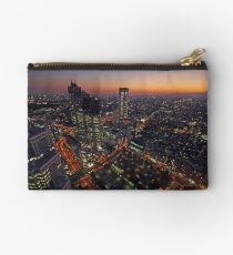 Shinjuku Sunset Zipper Pouch