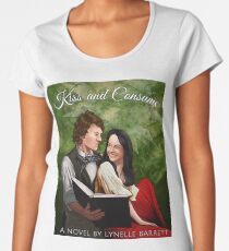 Küssen und Konsumieren (Konzeptkunst) Premium Rundhals-Shirt