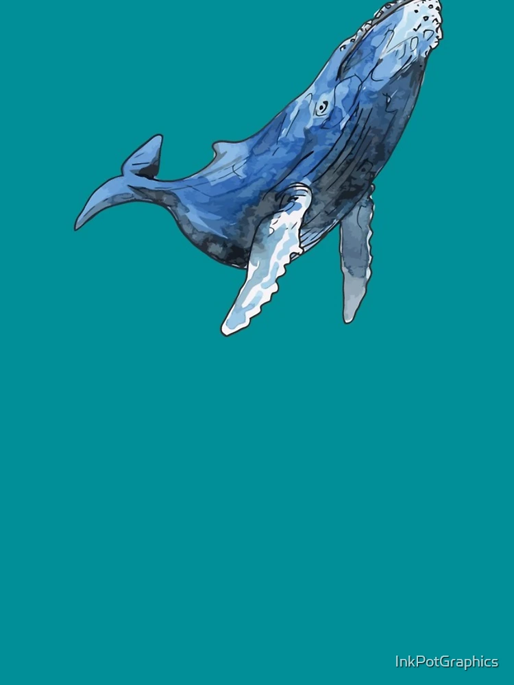 Thumbnail 4 of 4, iPhone Case, Whale designed and sold by InkPotGraphics.