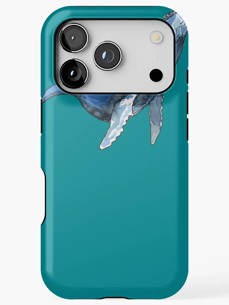 Thumbnail 1 of 4, iPhone Case, Whale designed and sold by InkPotGraphics.