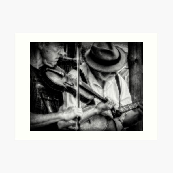 Bluegrass Players Art Print