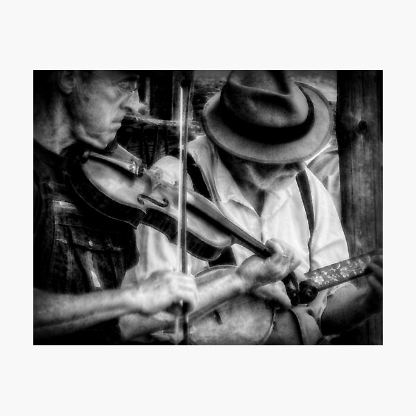 Bluegrass Players Photographic Print