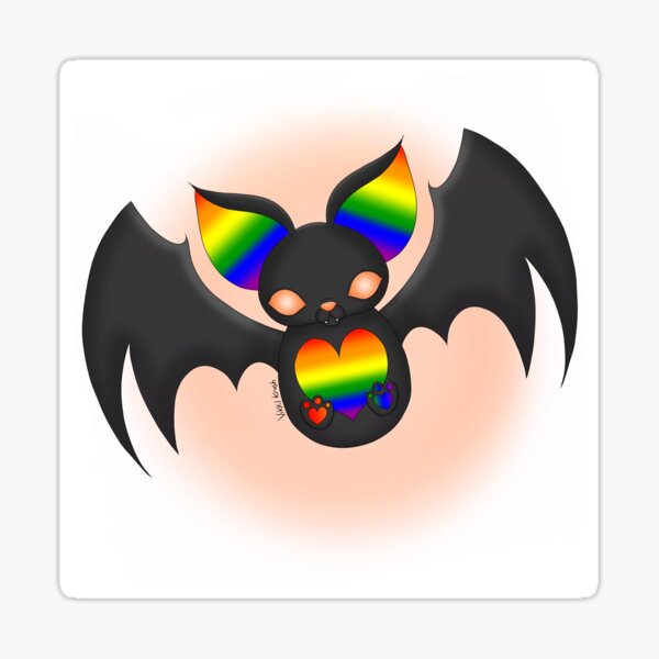 LGBT Batty Sticker