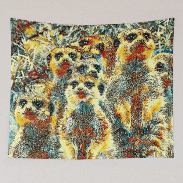 Item preview, AnimalArt_Meerkat_201901_by_JAMFoto designed and sold by JAMFoto.