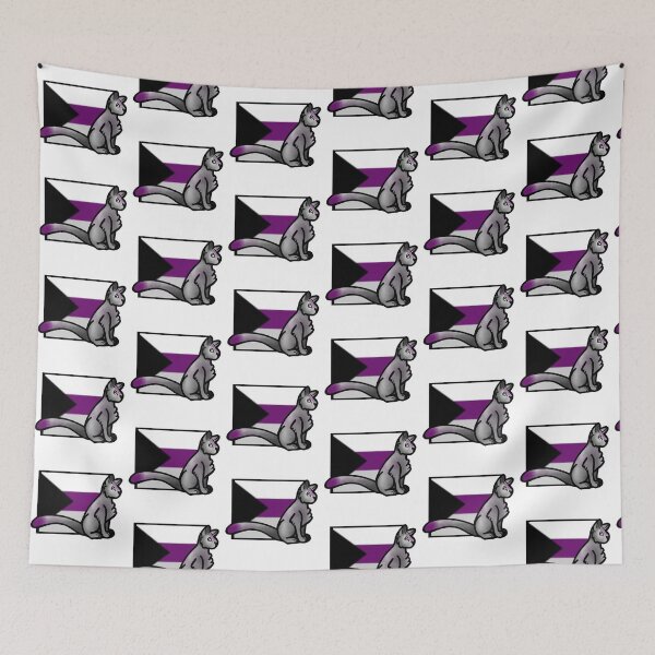 Item preview, Demisexual Pride Kitty designed and sold by inkcoveredragon.