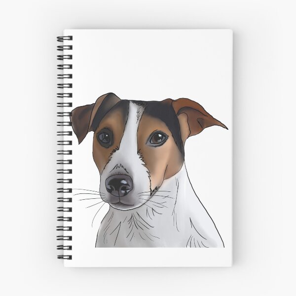 Artikelvorschau, Jack Russell entworfen und verkauft von Hollyroseart.