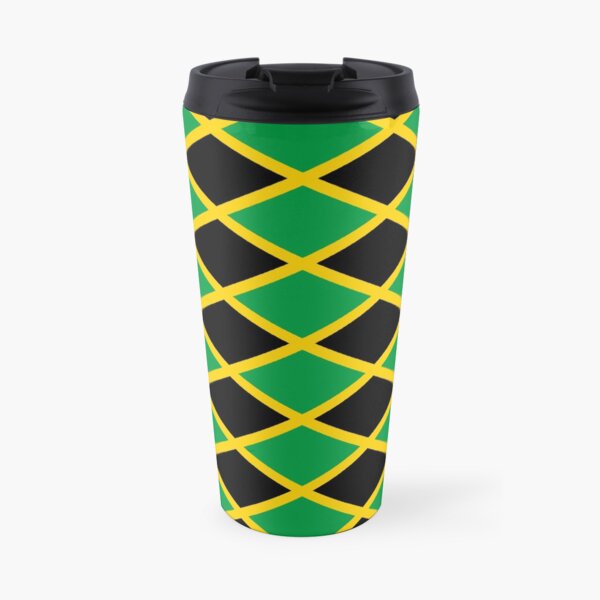 "Jamaican National Flag" Travel Coffee Mug for Sale by identiti Redbubble