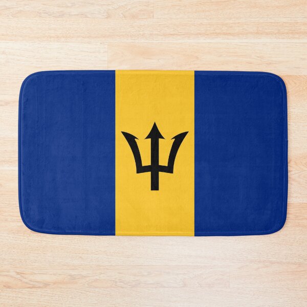 Item preview, Barbados National Flag designed and sold by IdentiTee Studios.