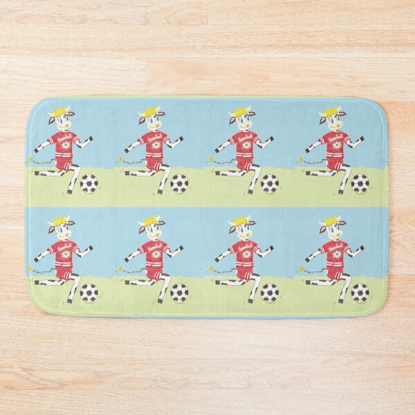 Item preview, Snowbell the cow plays soccer designed and sold by iCraftCafe.