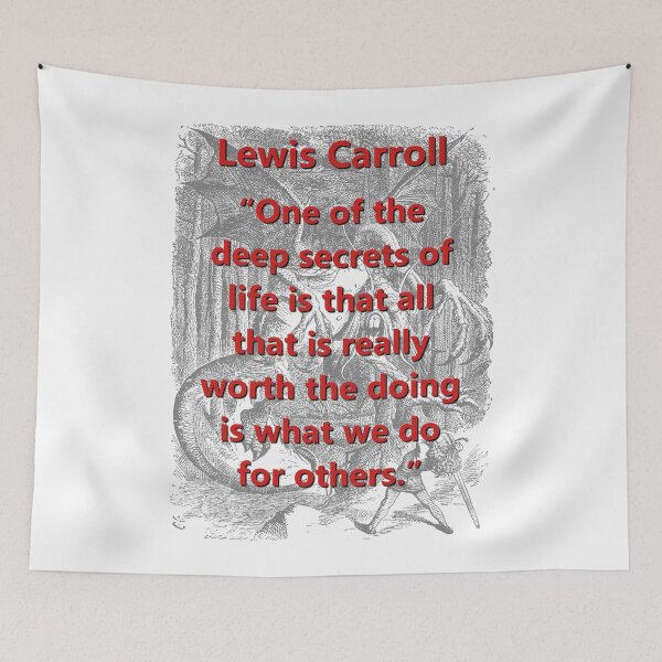 Item preview, One Of The Deep Secrets Of Life - L Carroll designed and sold by CrankyOldDude.
