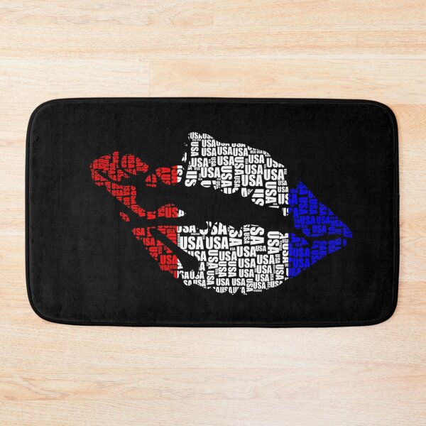 Item preview, Kissing Skull - Lips Skull USA designed and sold by TShirtsByMs.