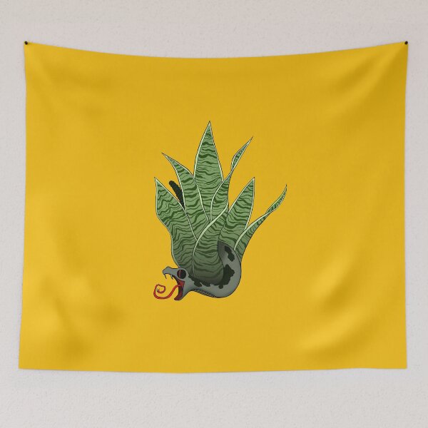 Item preview, A Snake's Snake Plant Art designed and sold by Shae Glow.