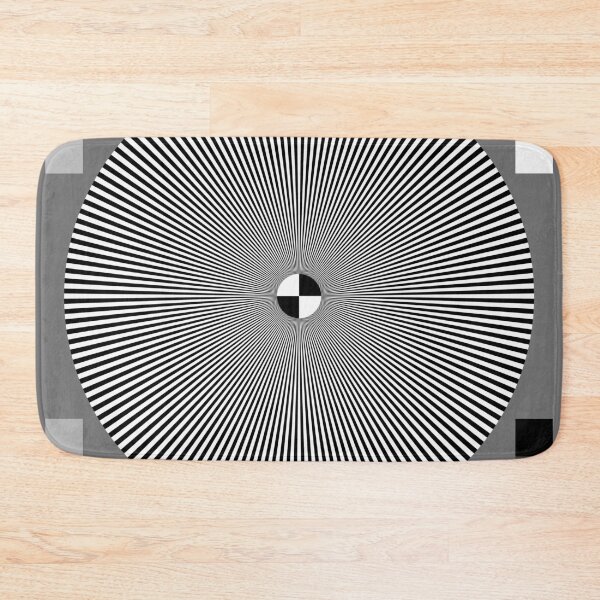 Item preview, Op Art Color Test Pattern geekery geek stuff designed and sold by Glimmersmith.