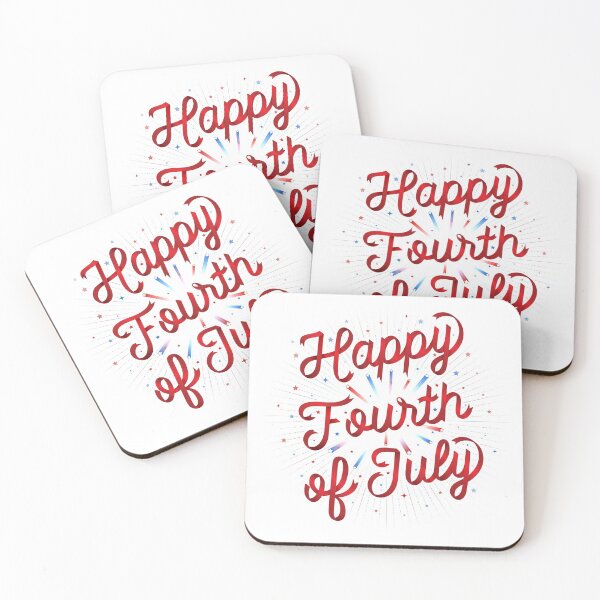 Item preview, Happy Fourth of July (Red) designed and sold by Katrina Sutton.