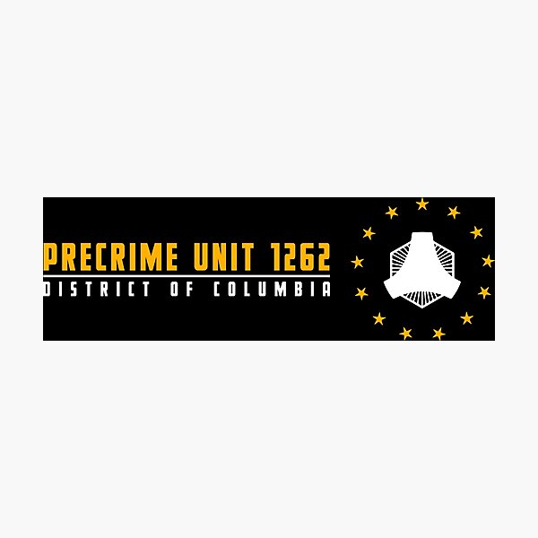 Minority Report Precrime Unit Photographic Print