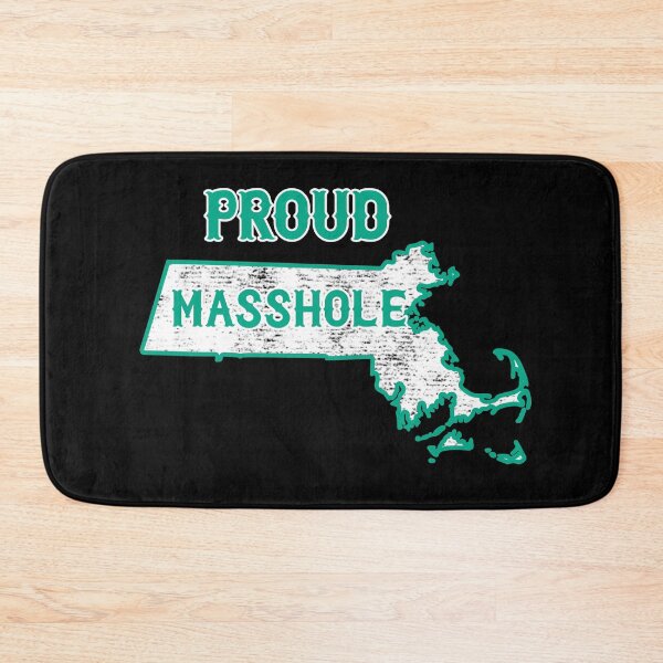Item preview, Proud Masshole Massachusetts Pride Map designed and sold by funnytshirtemp.