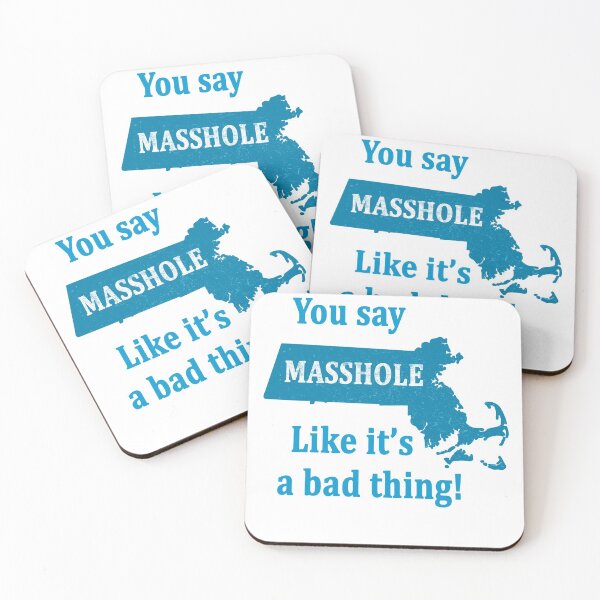 Item preview, You Say Masshole Like it's a bad thing, Massachusetts Pride designed and sold by funnytshirtemp.