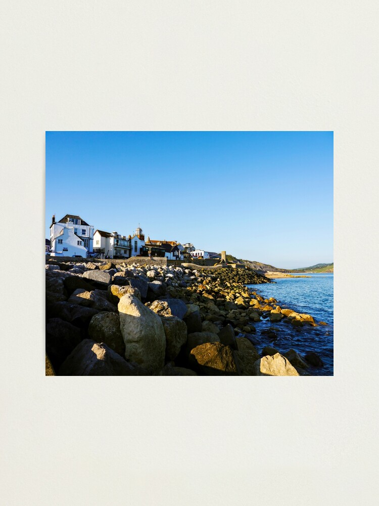 Alternate view of Lyme Regis, Dorset. Photographic Print