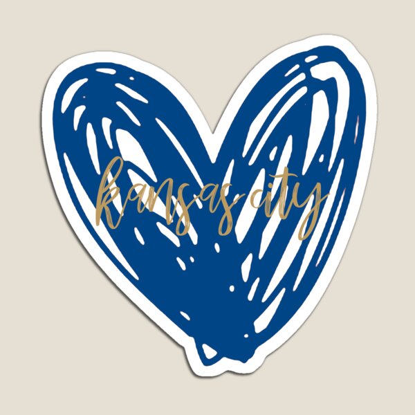 KC Heart Magnet – Made in KC