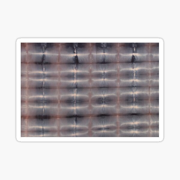 SKU549 Shibori Style - Blue Pink 4 Sticker