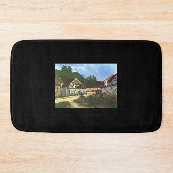 Item preview, Village Street in Marlotte (Sisley) designed and sold by ArtHistorical.
