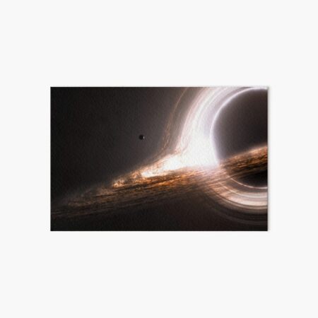 Black Hole Art Board Print