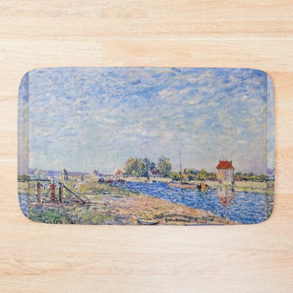 Item preview, The Loing Canal (Sisley) designed and sold by ArtHistorical.