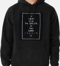 poetry in the streets Pullover Hoodie