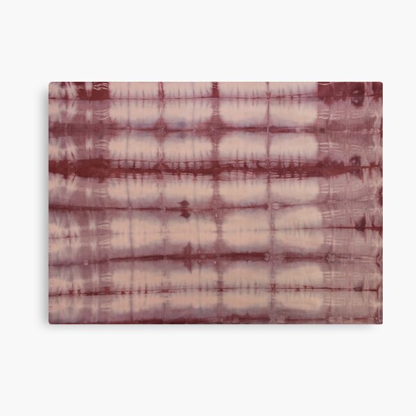 SKU552 Shibori Style - Chocolate 2 Canvas Print