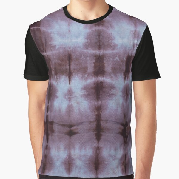 SKU554 Shibori Style - Chocolate 4 Graphic T-Shirt