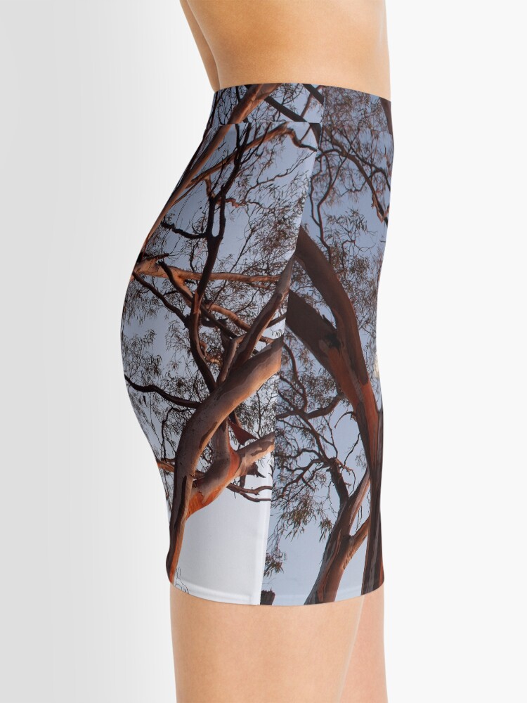Alternate view of Gum at Coolgardie Sunrise with Moon Mini Skirt