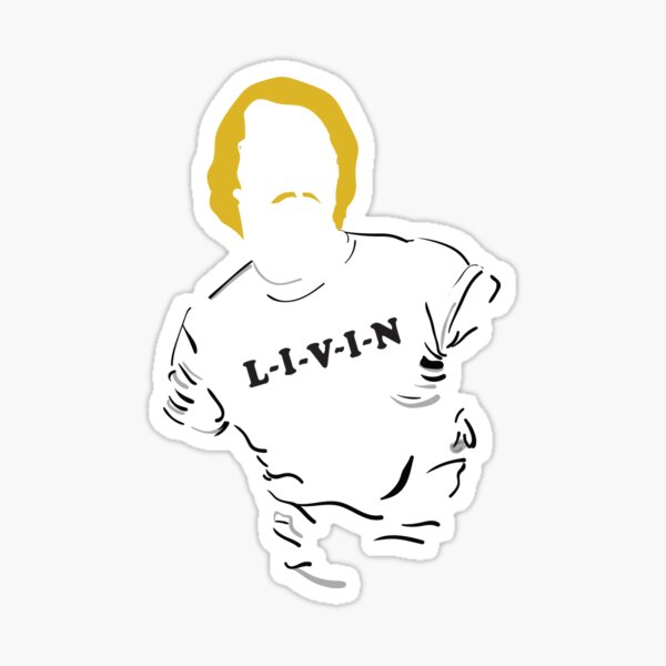 L-I-V-I-N Sticker