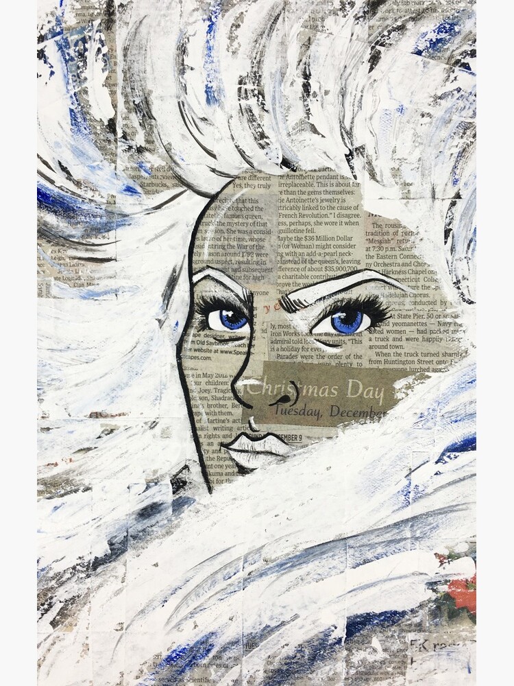 Snow Queen | Acrylic Art Print by twistedpainter