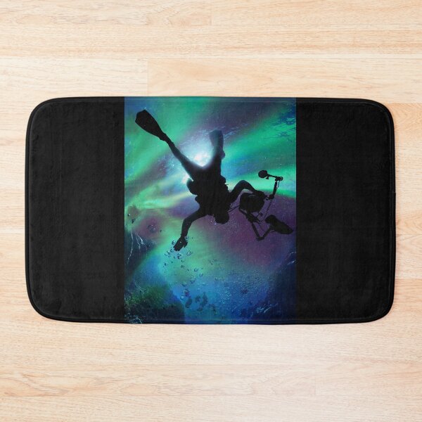 Item preview, Diving in the northern lights designed and sold by frangipanms.